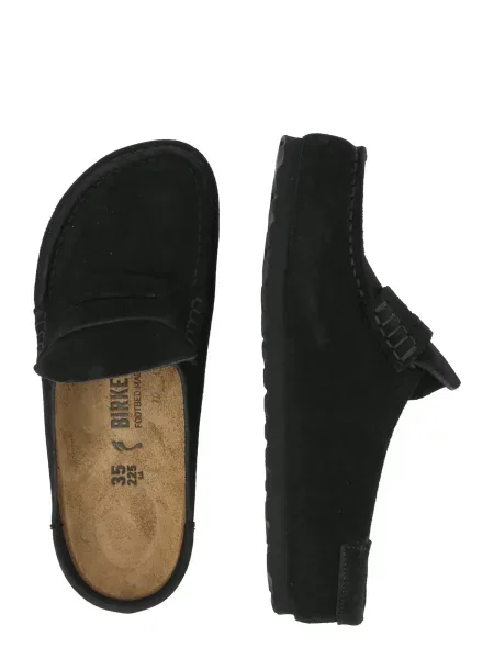 BIRKENSTOCK Dreváky Naples' čierna