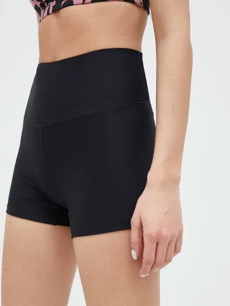 Casall szorty treningowe gładkie high waist czarny