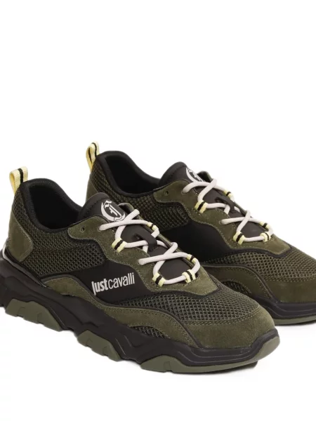 Hálós sneaker Just Cavalli zöld