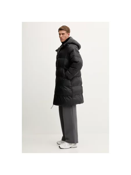 Parka Emporio Armani Ea7 polarowa czarna