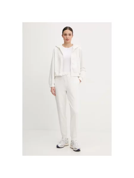 Bluza z kapturem Guess biała