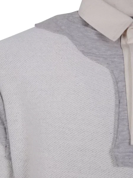 Tricou polo Maison Margiela gri