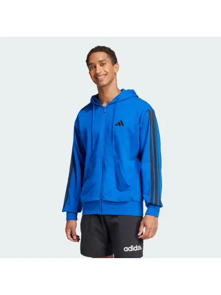 Mikina Essentials French Terry Full-Zip černá