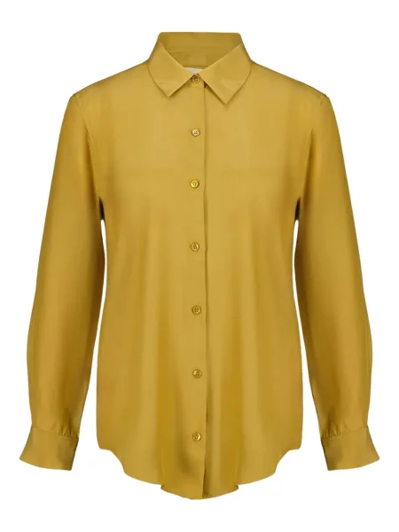 Cămașă Paula lungă verde