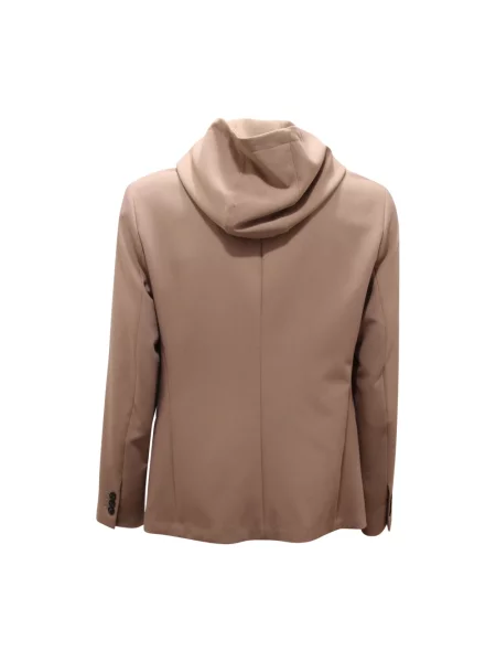 Marynarka Emporio Armani z kapturem beżowa
