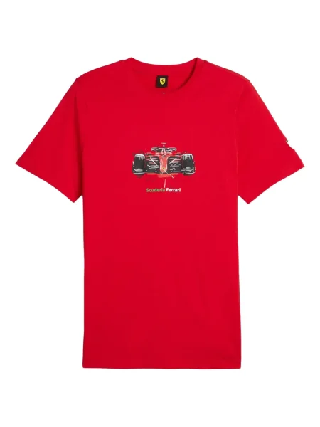Tricou Puma cu imagine roșu