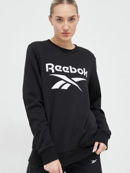 Bluza Reebok Identity Big Logo Fleece Crew black czarny