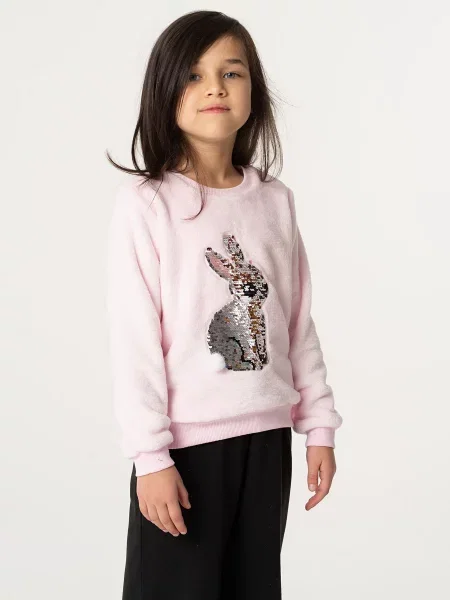 Дитячий Світшот YUMSTER рожевий