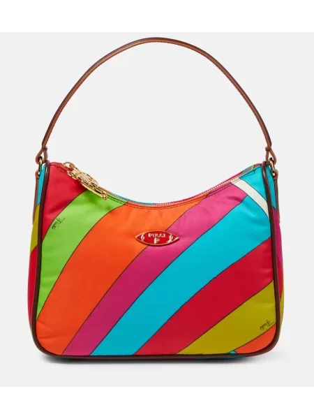 Geanta de piele Pucci din piele cu imagine