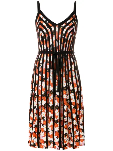 Rochie Kenzo cu model floral cu imagine galben