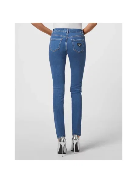 Jeansy Philipp Plein niebieskie