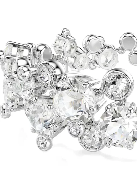 Brăţară Swarovski de cristal argintiu