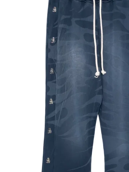 Běžecké zrcadlové kalhoty Hellstar modré