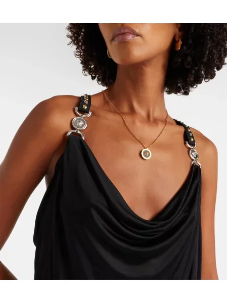 Rochie Versace din jerseu negru