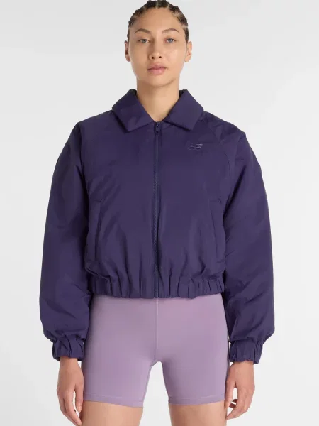 Бомбер New Balance фіолетовий