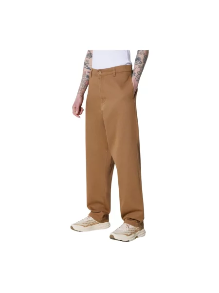 Spodnie Alpha Industries brązowe