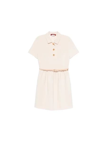 Sukienka koszulowa Max Mara Studio beżowa