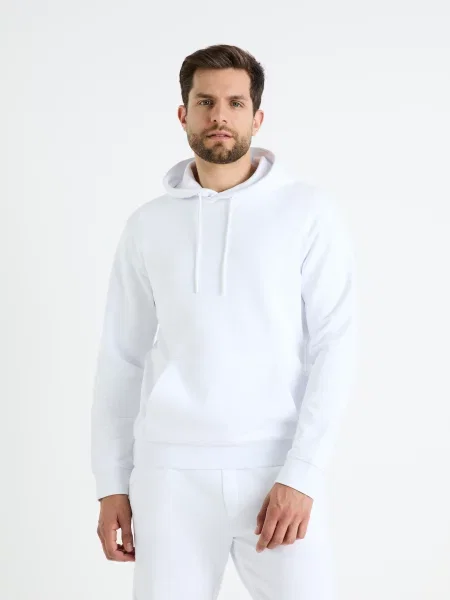 Hoodie Celio bela