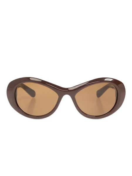 Ochelari de soare Jacquemus cu imagine maro