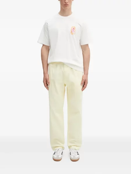 Pantaloni Gramicci galben