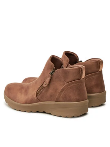 Čizme Skechers Lovely Vibe smeđa
