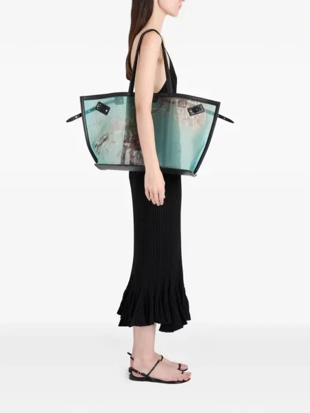 Geantă Proenza Schouler plasă albastru