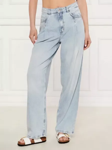 BOSS ORANGE Blugi C_SLOUCHY PLEATD | Relaxed fit albastru