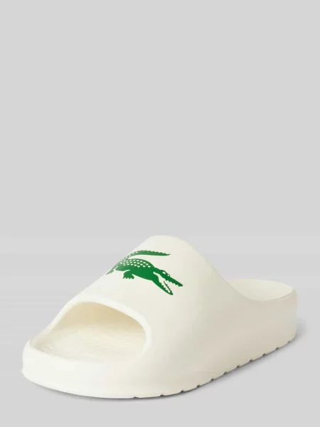 Klapki Lacoste białe