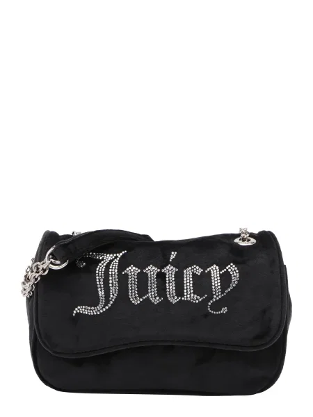 Juicy Couture Geantă de umăr Kimberly / argintiu negru