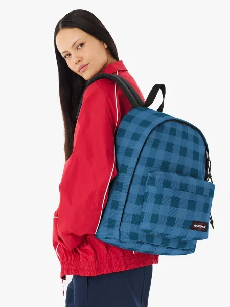 EASTPAK Batoh Out Of Office azúrová / petrolejová