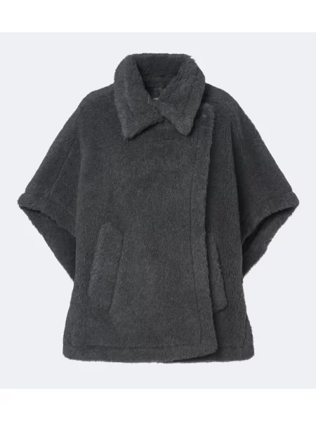Geacă Max Mara de lână gri