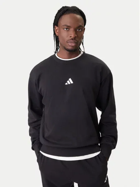 Džemper Adidas Sportswear sa dugačkim rukavima crna