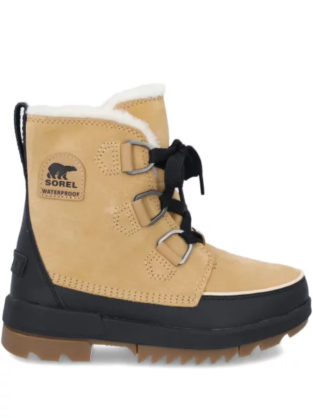Botine Sorel cu șireturi din dantelă