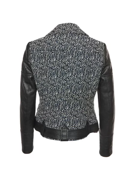 Geacă Karen Millen din tweed negru