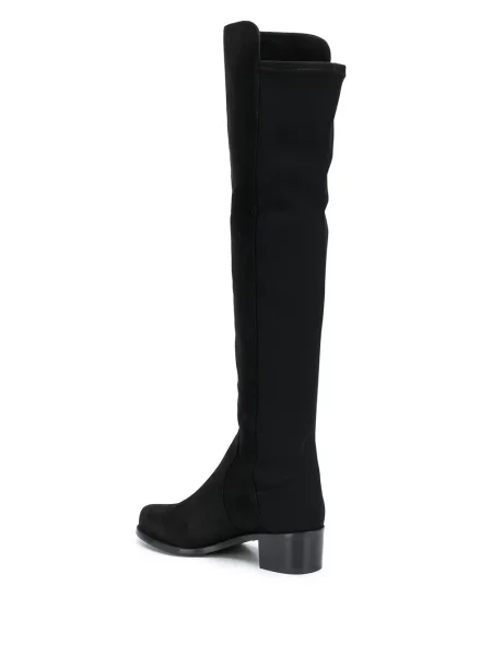 Stehno mušketýrské kozačky Stuart Weitzman černé