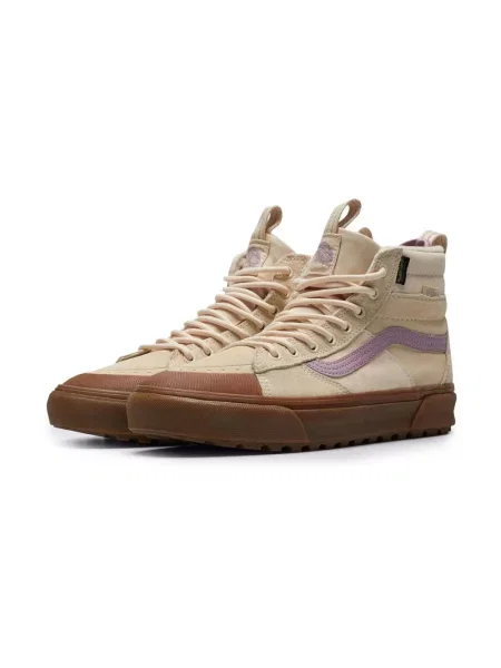 Wodoodporne sneakersy Vans zamszowe beżowe