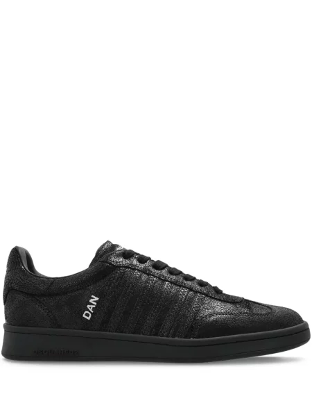 Sneakerși Dsquared2 din piele negru
