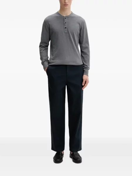 Lung tricou Rag & Bone gri