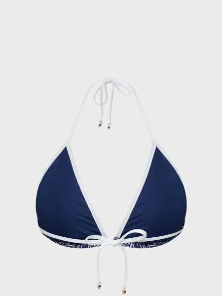 Купальник Tommy Hilfiger с принтом синий