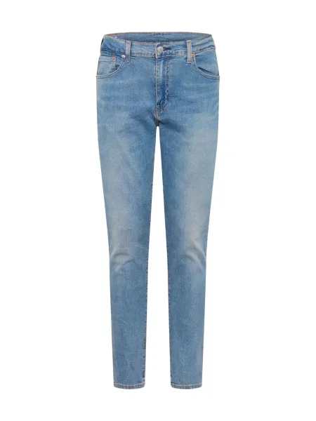 LEVI'S Džinsai SLIM TAPER FIT tamsiai džinso mėlyna