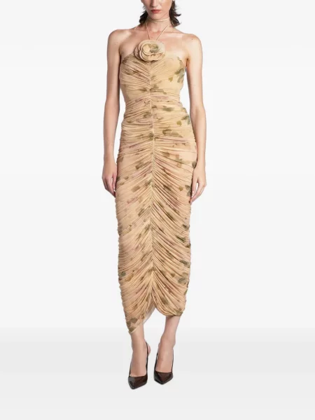 Rochie midi Magda Butrym cu model floral cu imagine