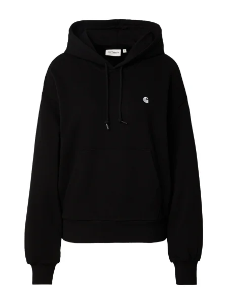 Carhartt WIP Sweater majica Casey crna bijela