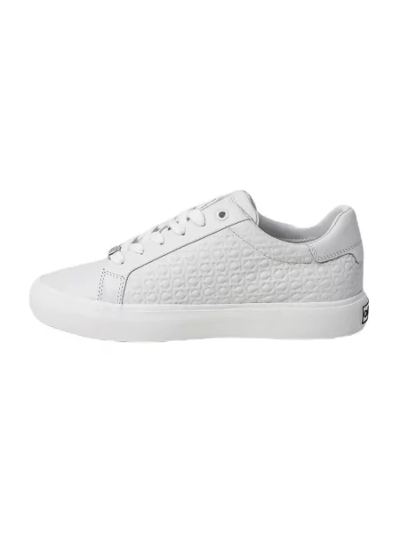 Sneakersy Calvin Klein z nadrukiem białe