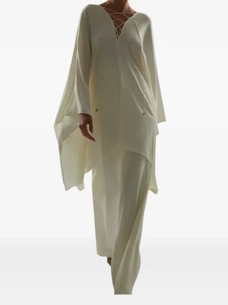 Rochie mini Taller Marmo cu șireturi din dantelă
