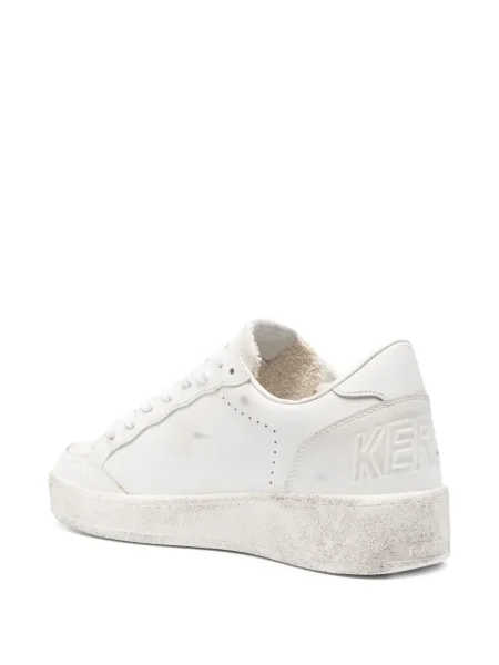 Δερμάτινα sneakers Golden Goose Ball Star λευκό