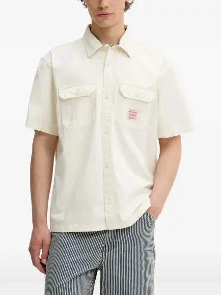 Scurt reversibil tricou Levi's® cu imagine negru
