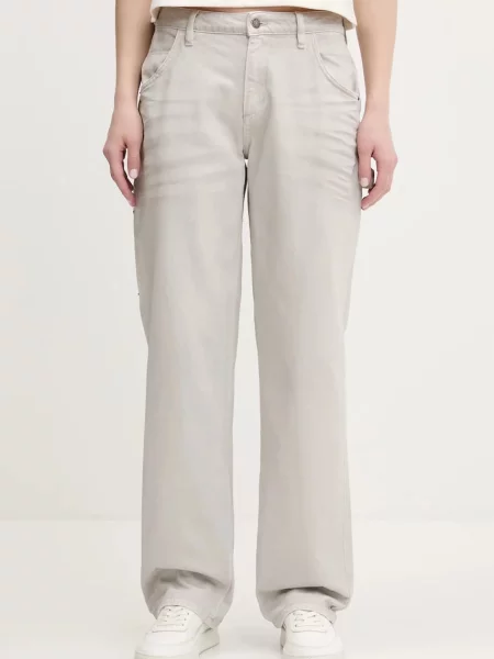 Džíny Guess Originals high waist šedé