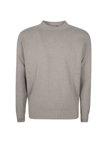 Sweter Filippo De Laurentiis wełniany beżowy