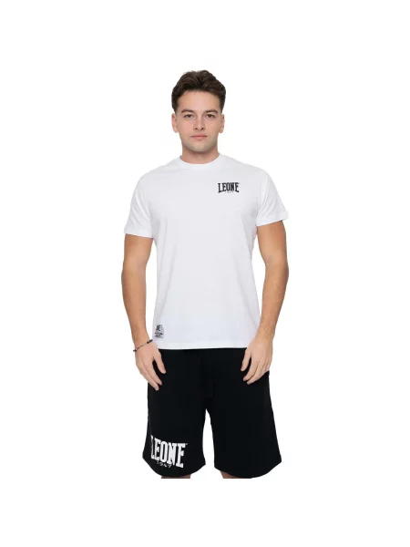 Scurt tricou Leone 1947 cu mâneci scurte alb