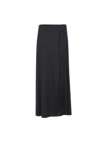 Spódnica midi Giorgio Armani zielona
